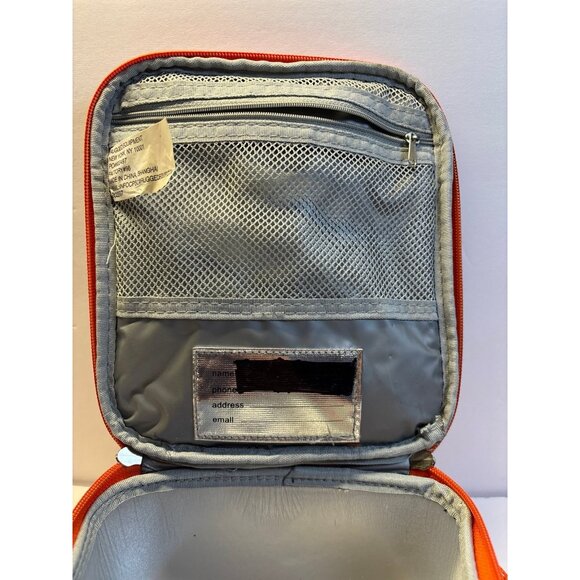 Pottery‎ Barn Dinosaur lunch box (navy & orange) - Picture 8 of 9